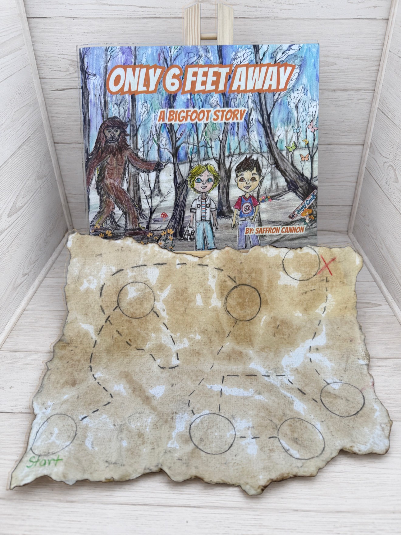 Only 6 Feet Away by Saffron Cannon 